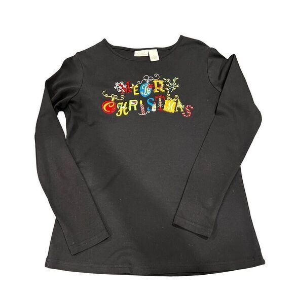 Kim Rogers Christmas ugly tee size Small - Picture 1 of 4